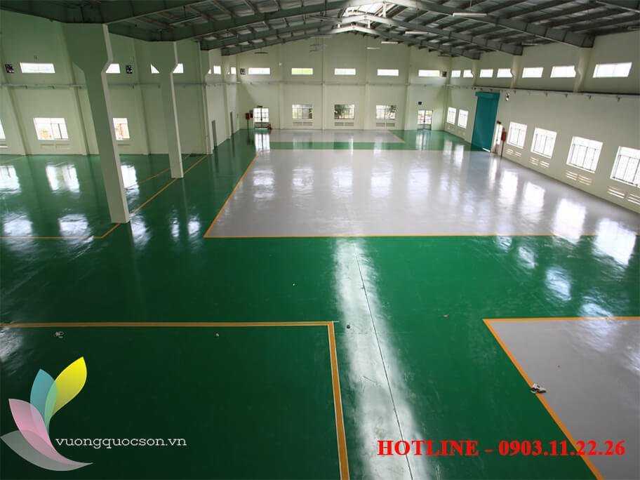 Thi công sơn Epoxy chịu mài mòn