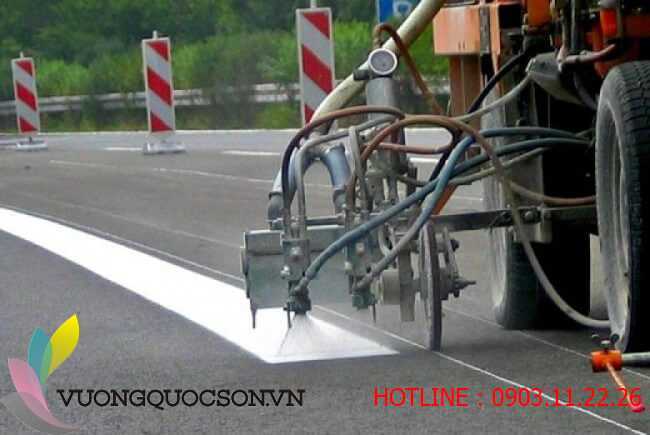 Biện pháp thi công sơn dẻo nhiệt phản quang