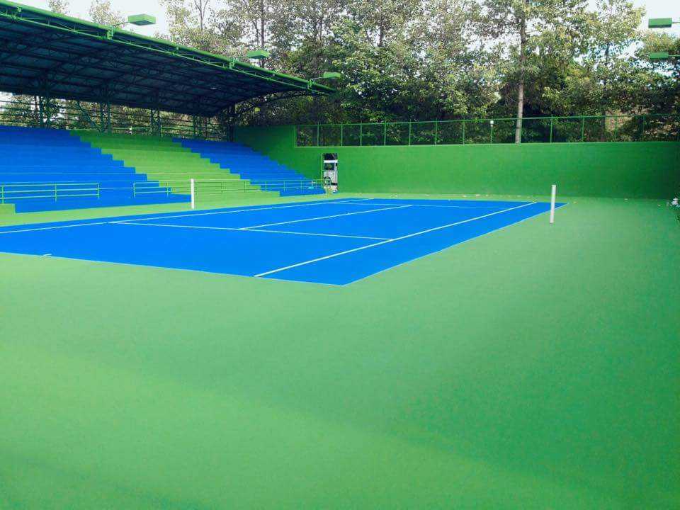 Biện pháp thi công sơn sân Tennis mới nhất