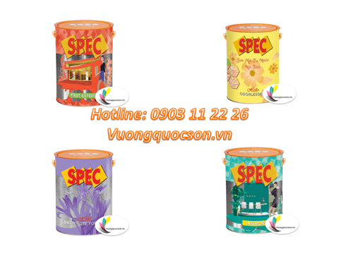Bảng báo giá sơn Spec mới nhất