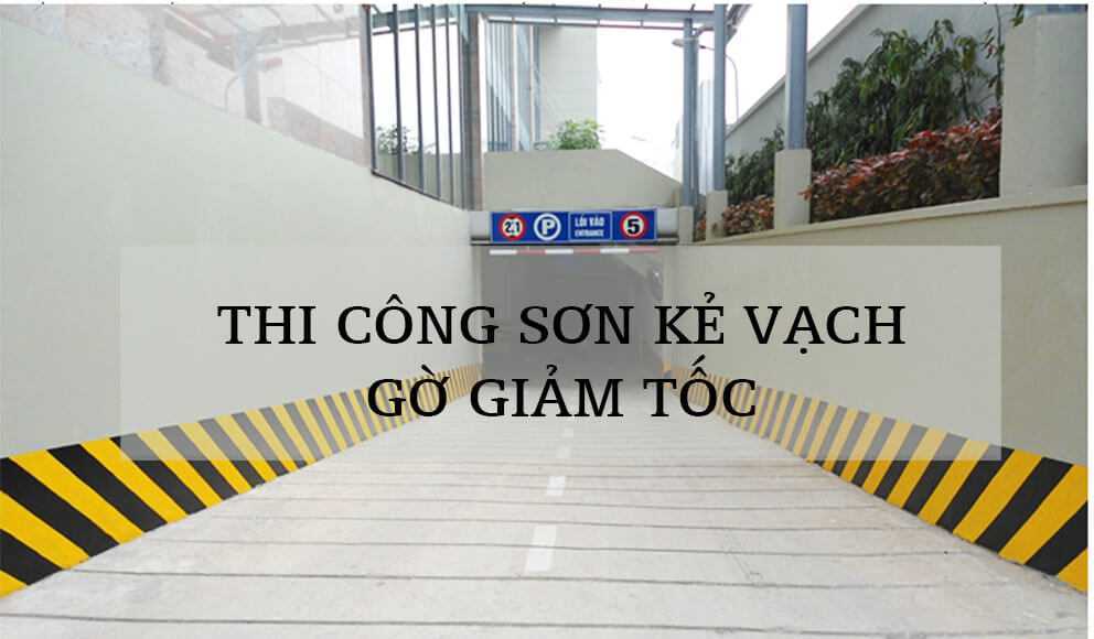 Thi Công Sơn Epoxy Gờ Giảm Tốc