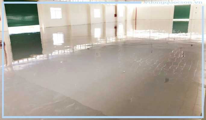 sử dụng sơn epoxy cho nền nhà xưởng