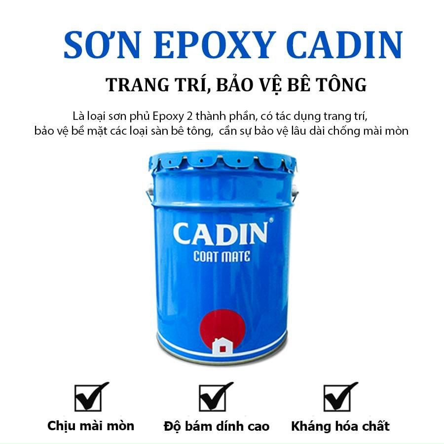 sơn epoxy hệ dung môi ( sơn cadin)