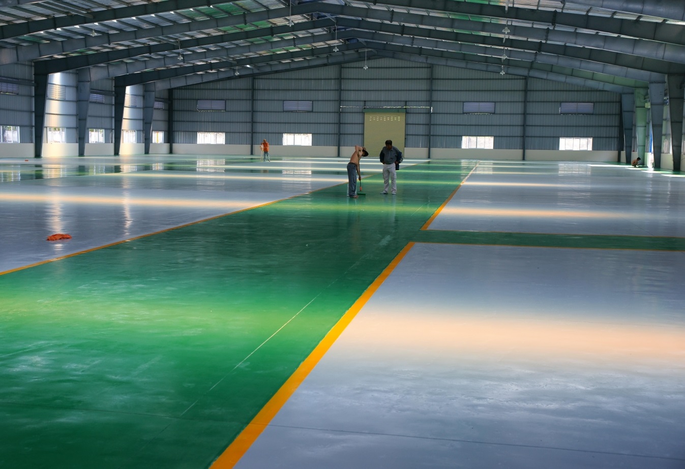 Sơn Epoxy Sàn Nhà Xưởng