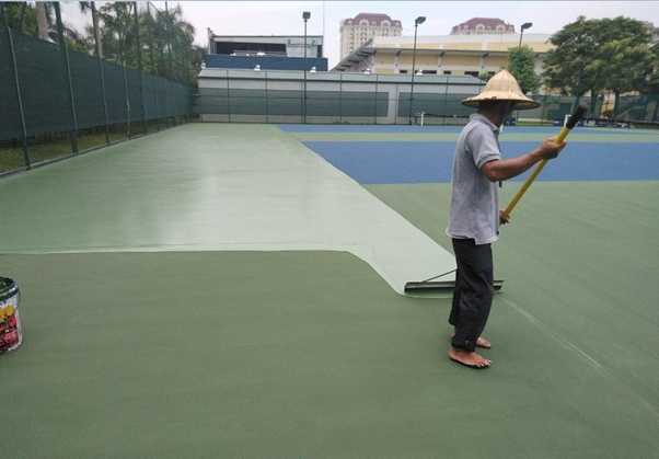Quy trình thi công sân tennis