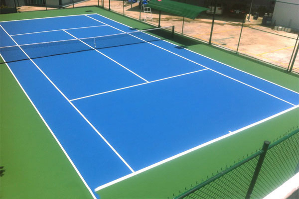Thi Công Sơn Sân Tennis
