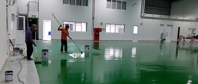 Thi Công Sơn Epoxy 2