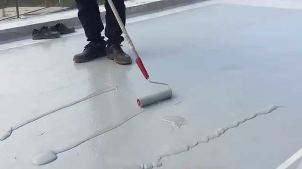 Thi Công Sơn Epoxy Hệ Lăn 3 Lớp