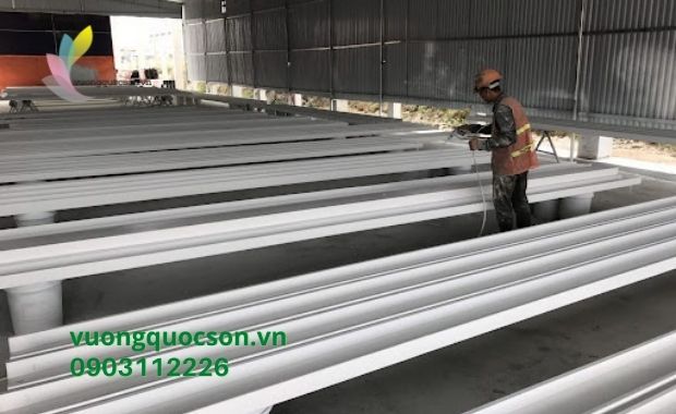 Quy trình thi công sơn Chống Rỉ
