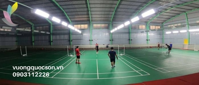 Hướng Dẫn Tự Thi Công Sơn Sân Cầu Lông