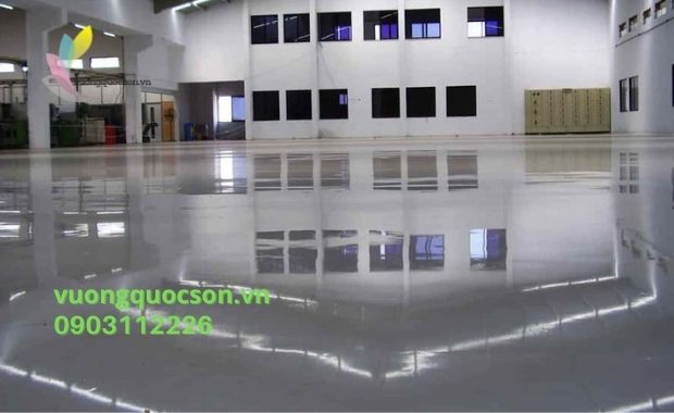 Sàn sơn Epoxy tự san phẳng