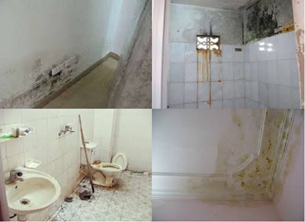 CÁC VẤN ĐỀ THƯỜNG GẶP KHI NHÀ VỆ SINH BỊ THẤM
