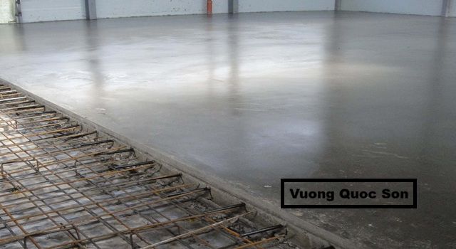 thi công sàn bê tông mài cho nhà xưởng